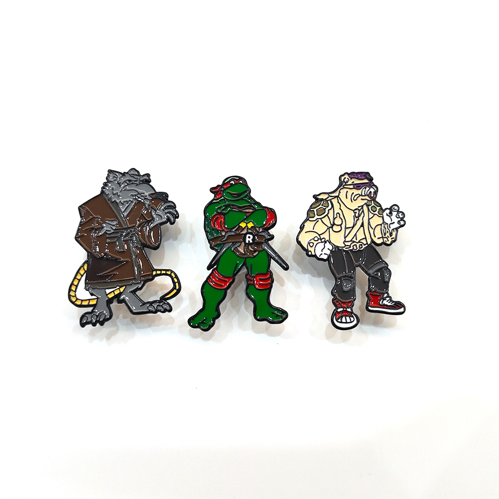 3pcs Vintage Ninja Turtles Pin - Vintage Items incelemesi ve fiyatı