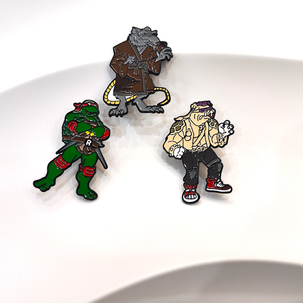 3pcs Vintage Ninja Turtles Pin - Vintage Items incelemesi ve fiyatı