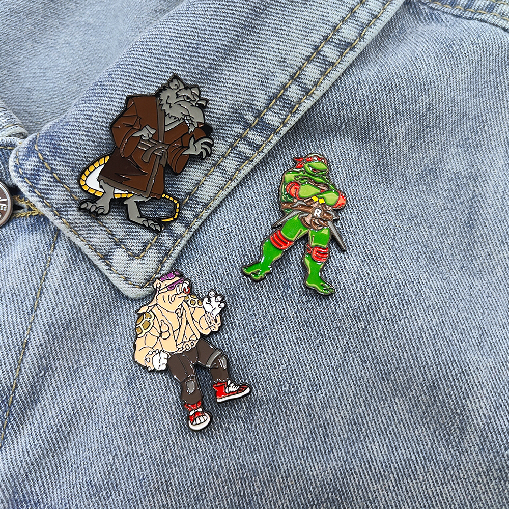 3pcs Vintage Ninja Turtles Pin - Vintage Items incelemesi ve fiyatı