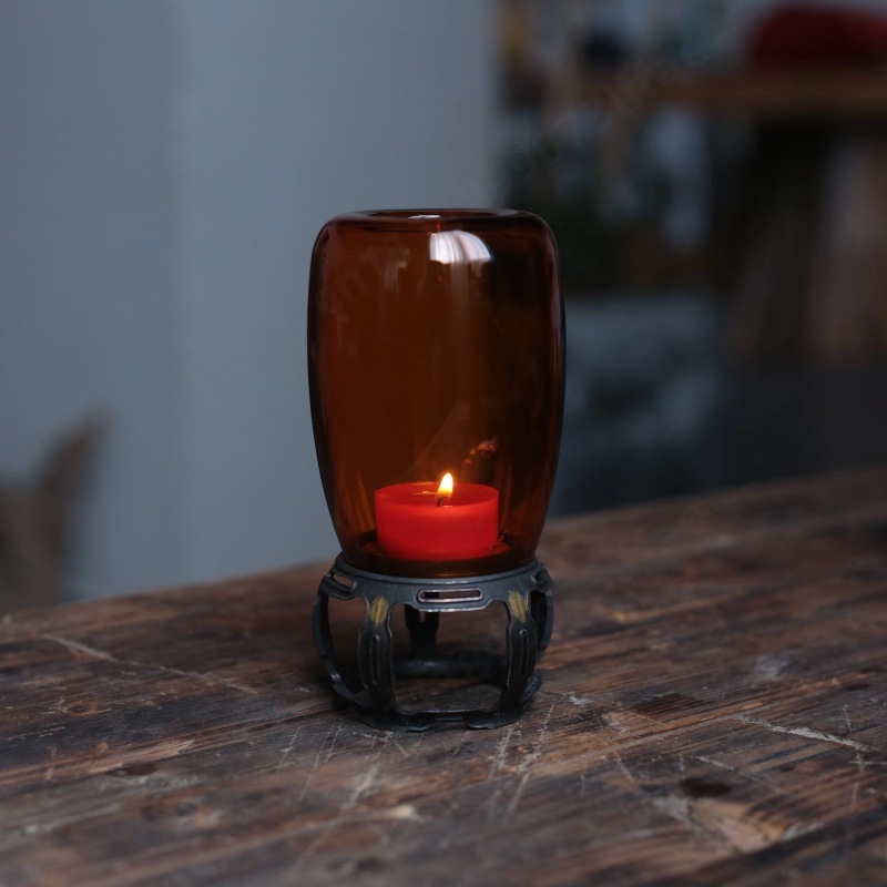 Vintage Glass Candle Holder Ze - Vintage Collectible Glass incelemesi ve fiyatı