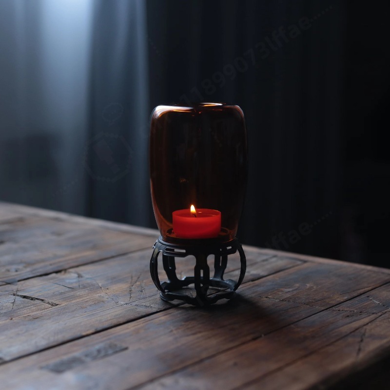 Vintage Glass Candle Holder Ze - Vintage Collectible Glass incelemesi ve fiyatı