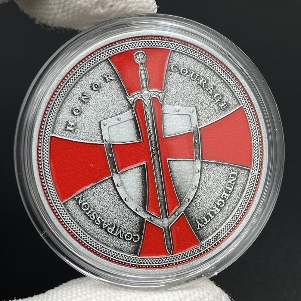 Knight Templar Challenge Coin  - Vintage Collectible Coins incelemesi ve fiyatı