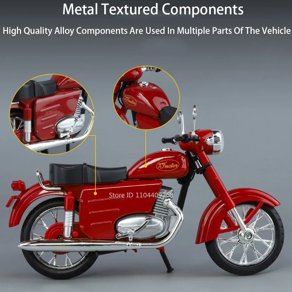 1:10 Scale XF250 Motorcycle Mo - Vintage And Collectible Toys incelemesi ve fiyatı