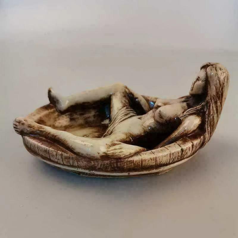 Rare Chinese Antique Ashtray - - Vintage Collectible Ashtrays incelemesi ve fiyatı