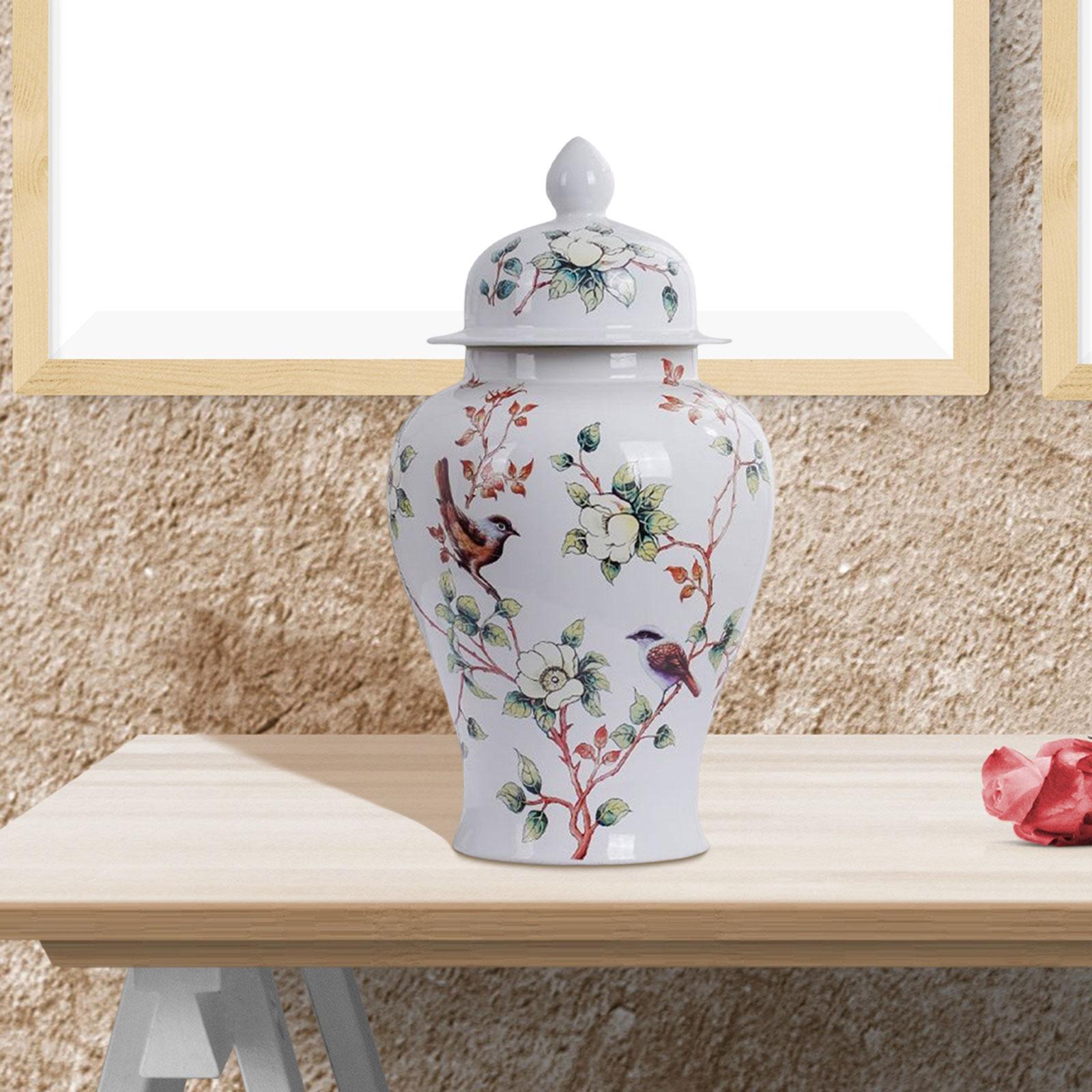 Ceramic Ginger Jar Vase Vintag - Vintage Collectible Bottles incelemesi ve fiyatı