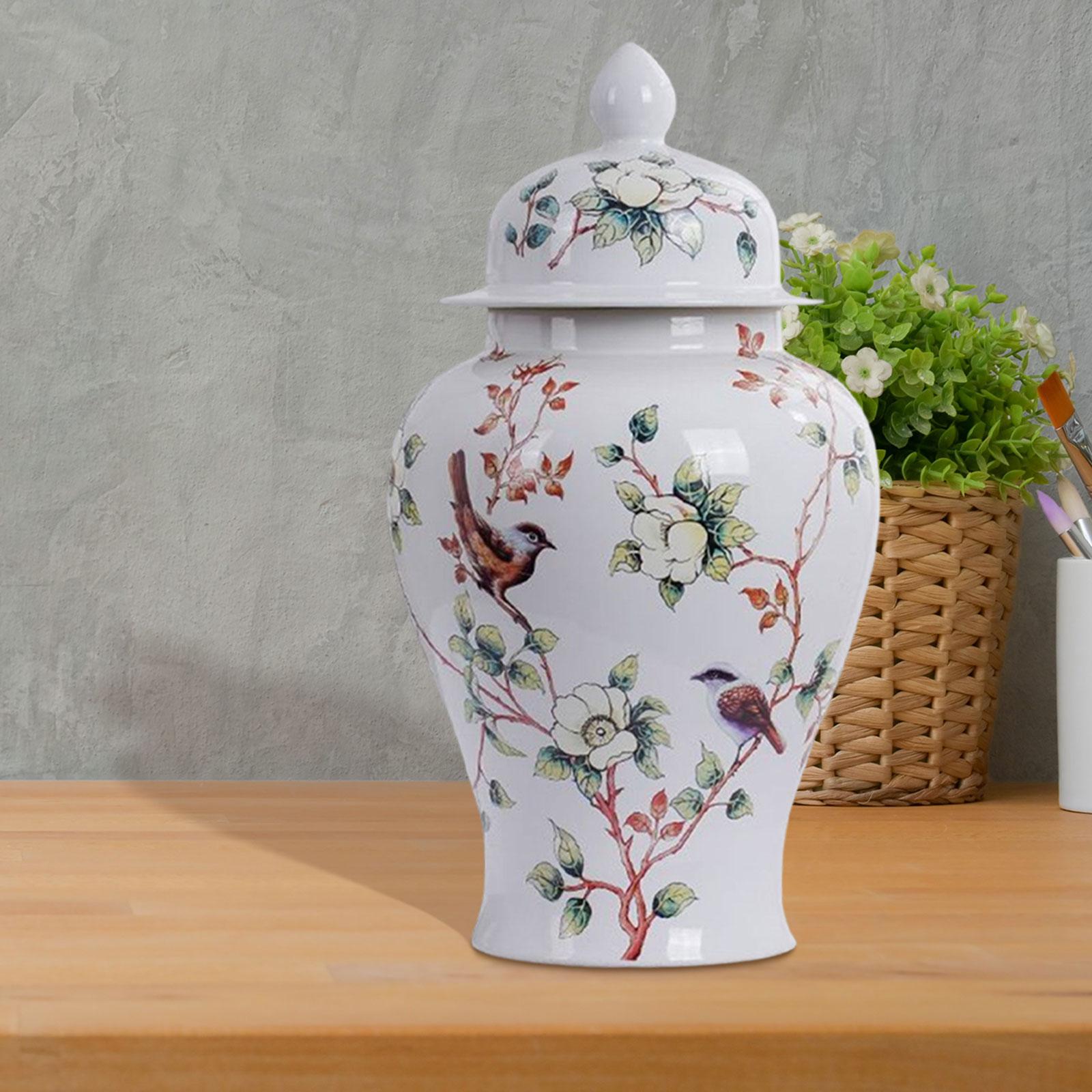 Ceramic Ginger Jar Vase Vintag - Vintage Collectible Bottles incelemesi ve fiyatı