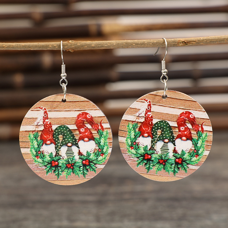 New Vintage Wooden Christmas C - Vintage Collectible Santa incelemesi ve fiyatı
