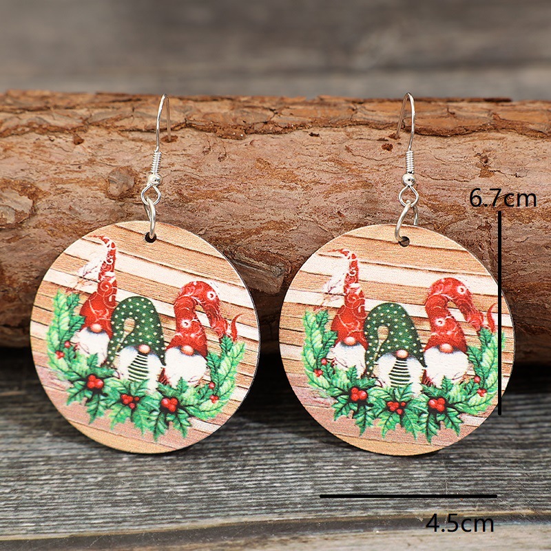 New Vintage Wooden Christmas C - Vintage Collectible Santa incelemesi ve fiyatı