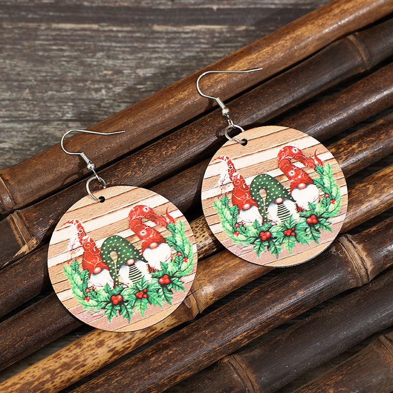 New Vintage Wooden Christmas C - Vintage Collectible Santa incelemesi ve fiyatı